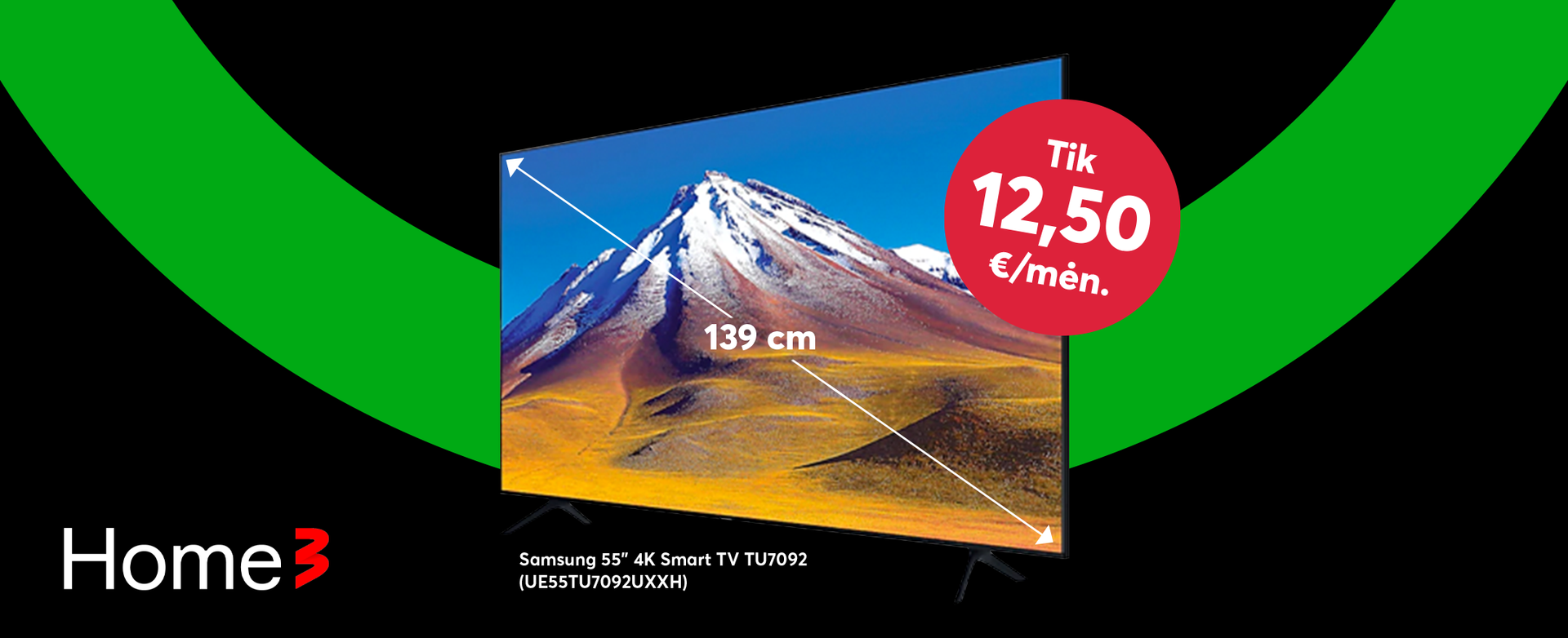 Didelis SAMSUNG televizorius už gerą kainą! | BITĖ