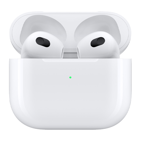 Apple AirPods (3rd gen) belaidės ausinės su Lightning Charging Case 4 img.