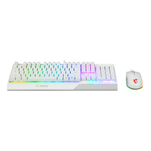 MSi Vigor GK30 Combo Gaming klaviatūra + GM11 pelė 1 img.