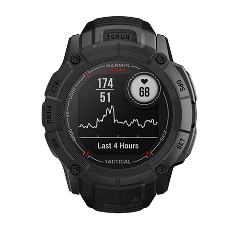 Garmin Instinct 2X Solar Tactical Edition išmanusis laikrodis Black 1 img.