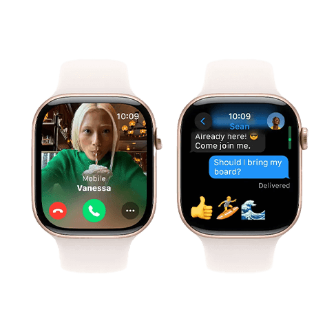 Apple Watch Series 10 GPS+LTE 42mm Aluminium Case w/ Sport Band S/M išmanusis laikrodis Rose 6 img.