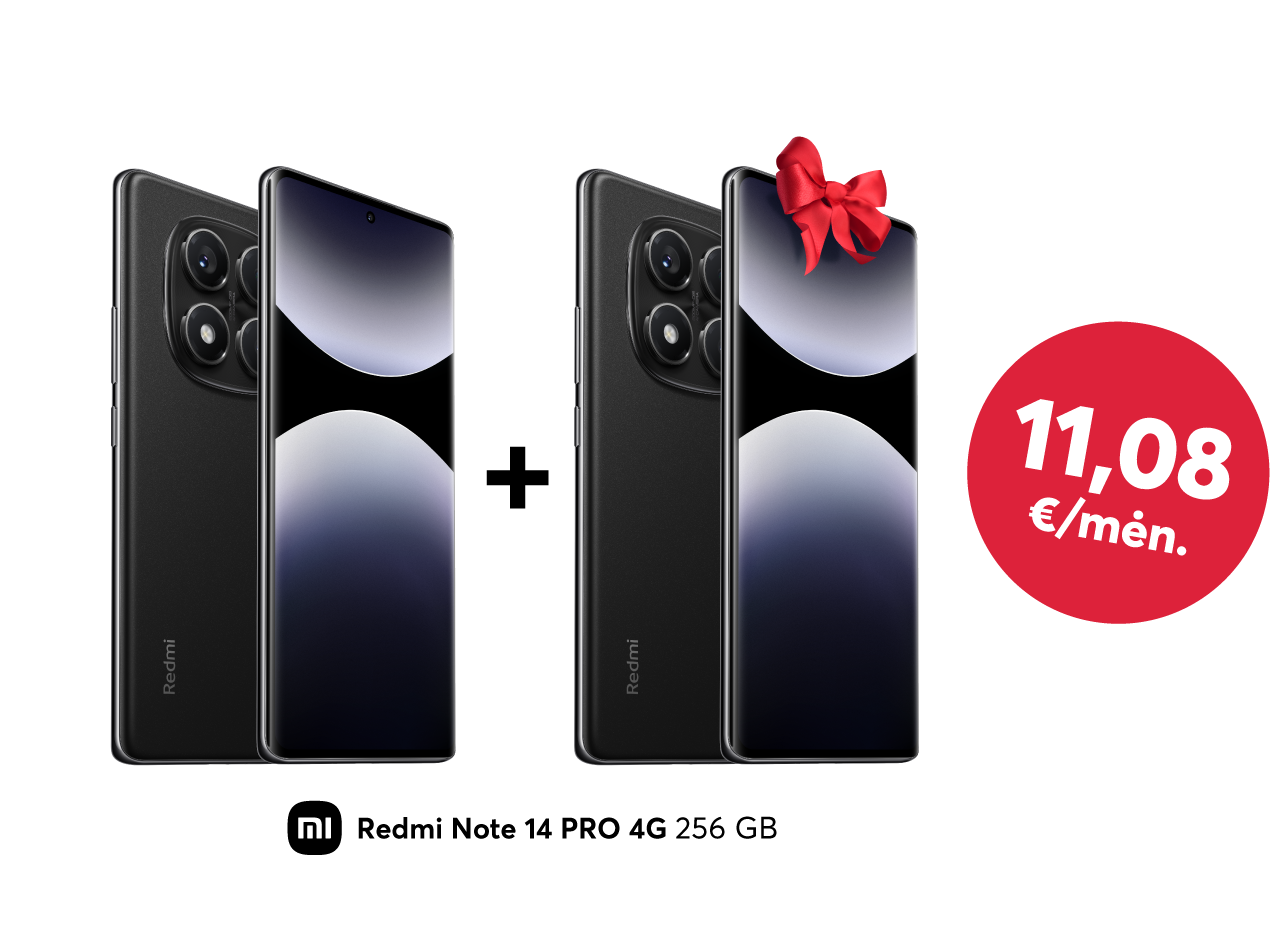 Xiaomi Redmi Note 14 Pro 4G - du už vieno kainą!