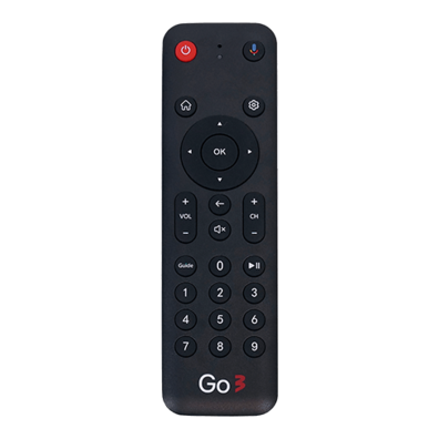GO3 HP44H STB Remote Control | BITĖ 1