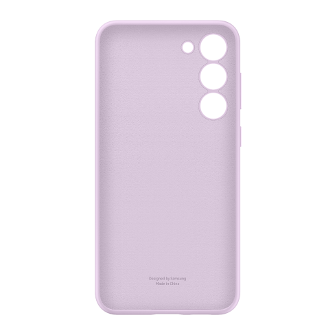 Samsung Galaxy S23+ aizsargvāciņš (Silicone Cover) Gaiši violets 4 img.