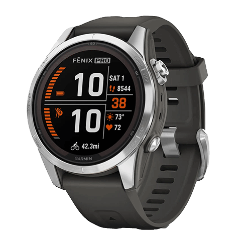 Garmin fēnix 7S Pro | Solar Tumši pelēks 6 img.