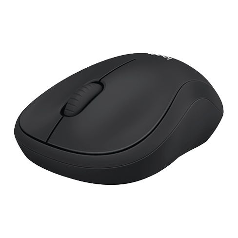 Logitech USB Optical Wireless M220 Mouse Melns 4 img.