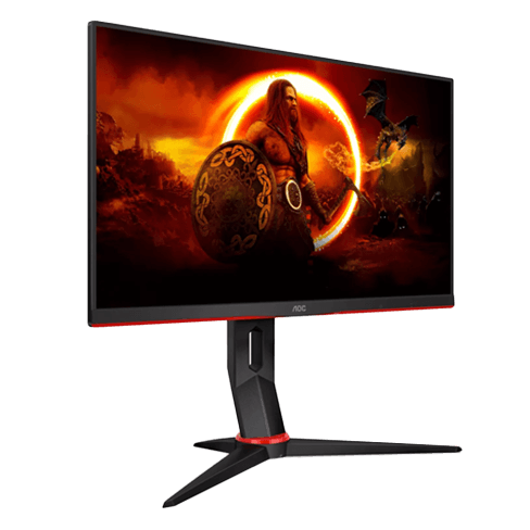 AOC Q24G2A/BK Gaming Monitor Melns 2 img.