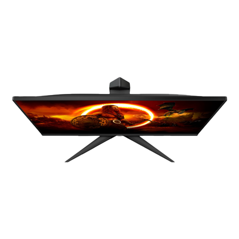 AOC Q24G2A/BK Gaming Monitor Melns 8 img.