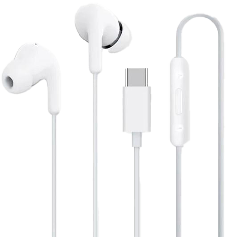 Xiaomi Проводные наушники | Type-C Белый 1 img.