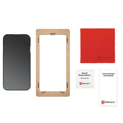 Displex Apple iPhone 16 Pro защитное стекло (Privacy Screen Glass Full Cover) Прозрачный 3 img.