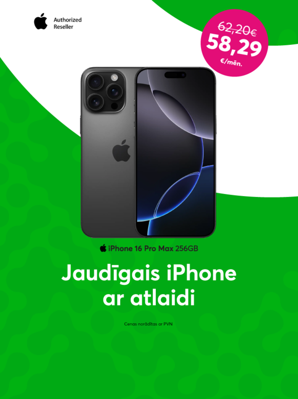 Šis ir īstais brīdis iegādāties jaudīgāko iPhone īpaši izdevīgi