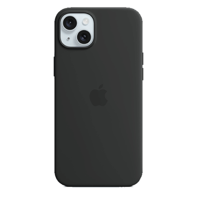Apple iPhone 15 Plus Silicone Case with MagSafe Black | Bite