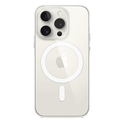 Apple iPhone 15 Pro Clear Case with MagSafe Transparent | Bite