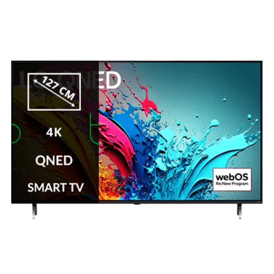 50 colių LG QNED QNED85 4K išmanusis TV 2024 50QNED87T3B | Bite