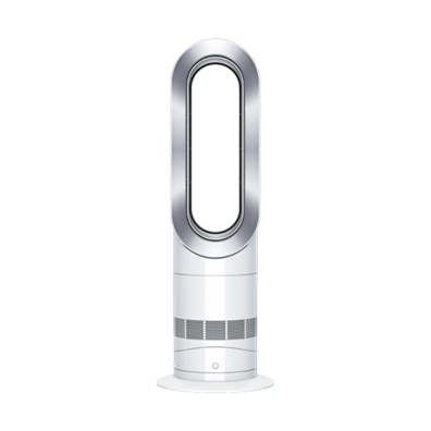 DYSON AM09W Ws/Si floor fan, white | Bite