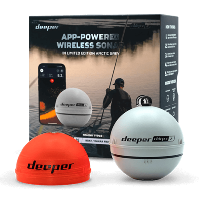 Deeper Smart Sonar CHIRP+ 2 Arctic Grey | Bite