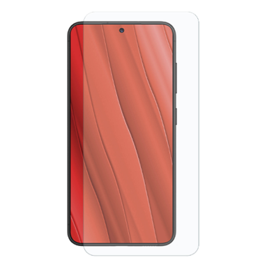 Samsung Galaxy S25/S24 Real Screen Glass + Case By Displex Transparent | Bite