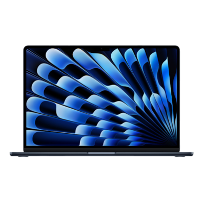15-inch MacBook Air: Apple M4 chip with 10-core CPU and 10-core GPU, 16GB, 512GB SSD - Midnight | Bite